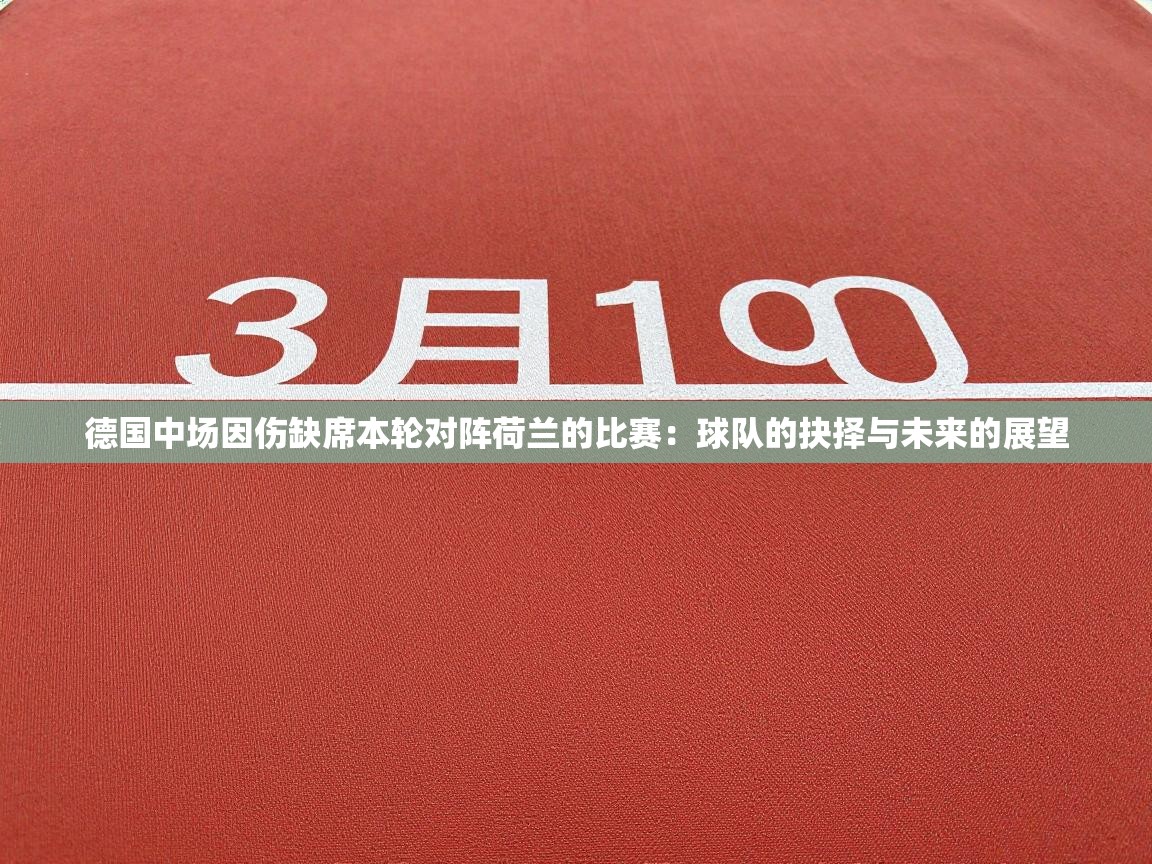 德国中场因伤缺席本轮对阵荷兰的比赛：球队的抉择与未来的展望  第2张