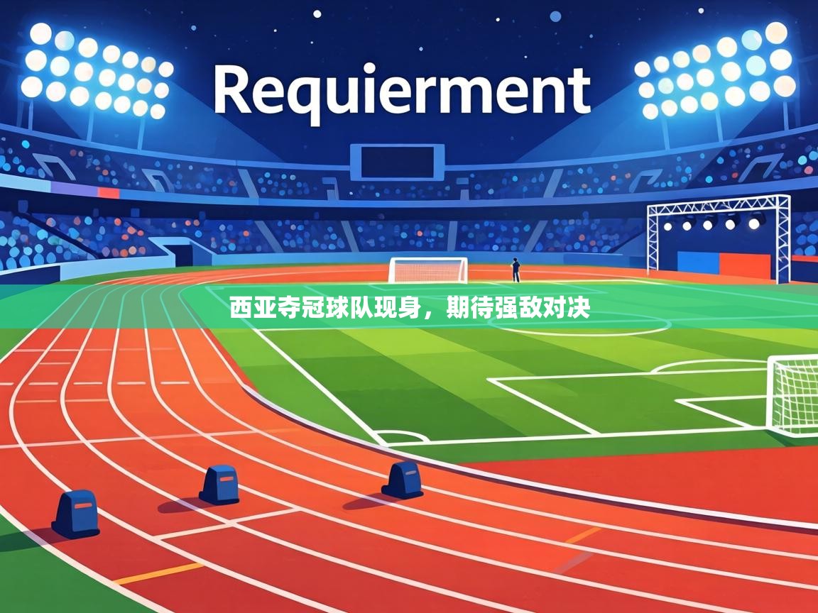 西亚夺冠球队现身，期待强敌对决  第1张